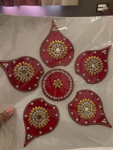 Diwali Decoration Sticker Rangoli