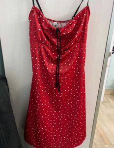 Sweetheart Printed Spaghetti Dress