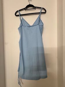 Women Cute Light Blue Cami Dress