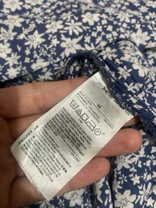 GAP Pintresty 🌸Floral Print Ruffle Sleeve Top