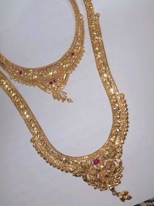 Gold Plated Necklace Set