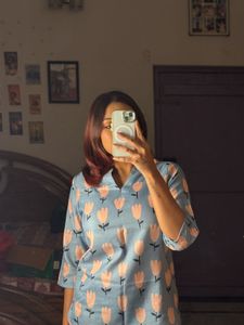 Floral Print Women's Tunic Kurta