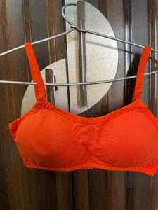 Clearance Sale Orange Tshirt Bra
