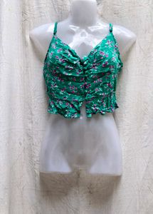 8226. CUTE MINI FLORAL TOP
