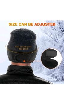 Gray Fleece Ear Warmer Headband