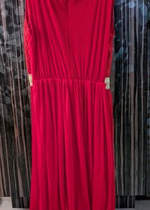 Elegant Red Ethnic Gown