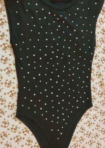 Stylish Black Bodysuit