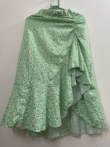 Floral Midi Skirt