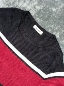 Striped Long Sleeve Bodycon Dress