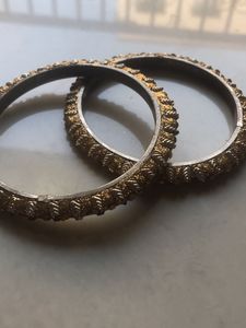 Gold-Toned Bangle Set
