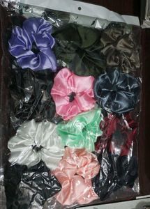 Silk Hair Scrunchies