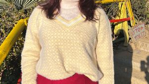 Cozy Knit V-Neck Sweater