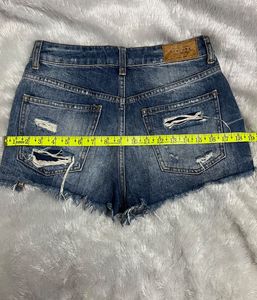 Bershka Ripped Shorts
