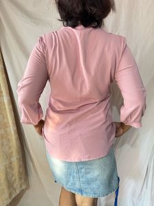 Elegant Pink Blouse