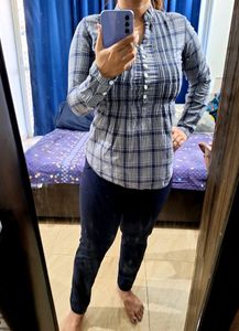 Original Lee Cotton Check Shirt for Women
