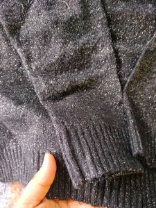 Sparkly Gray Pullover