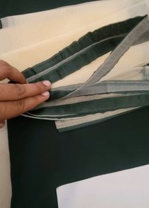 simple long gown with duppta