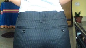 Black Low Rise Pants
