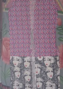 Pop Art Geometric Duster Shrug