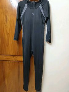Women Full Bodysuit Swimming Dress(Tan Protection)