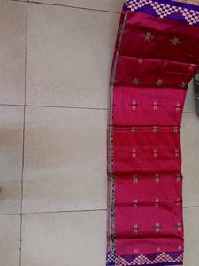 Elegant sambalpuri saree with blouse piece