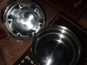 Water Bottle And A Stainless Steel Tiffin Box
