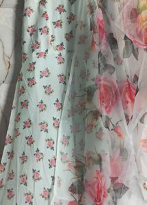 New Floral Embroidered Kurta Set