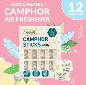 CamPure Camphor sticks 12×2 pack