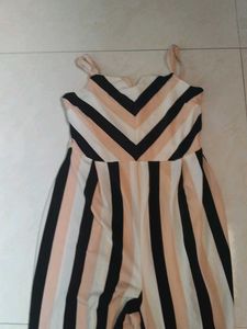 Striped Jumpsuit