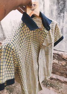 Casual Asthetic Half Shirt