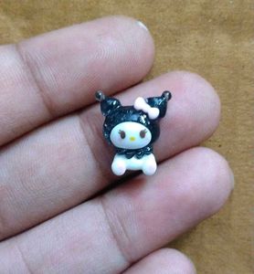 Kuromi Kawai Aesthetic Necklace 🫶🏻💗💜🖤✨️