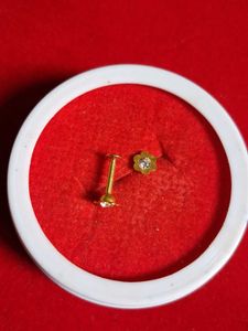 Floral Stud Earrings flower design