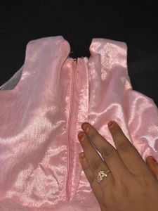 Pink Colour Girl Frock