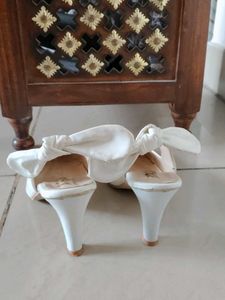 Elegant White Heels