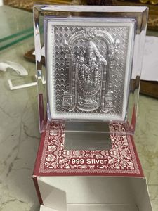999 Pure Silver Showpiece Perumal
