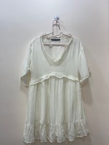 Zara White Dress