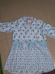 Floral Print Tunic Top