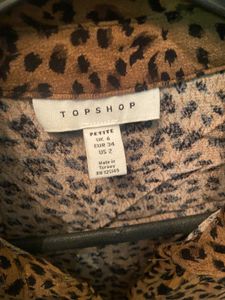 Leather Buttoned Dress