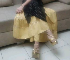 Sharara With Gotta Patti