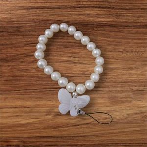 Bracelet Butterfly Pearl Charm