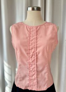 Pink Sleeveless Top