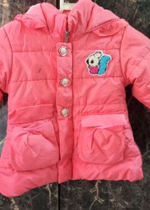 Cute Pink Padded Jacket