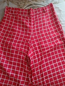 Chex Red Trouser