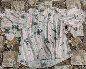 Ruffle Sleeve Top