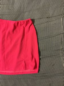 Hot Pink Mini Skirt