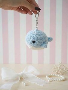 cute whale keychain🐋