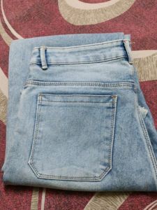 Ice Colored Denim-  Straight Fit