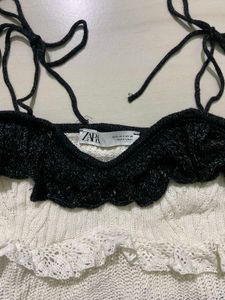 Zara Cute Knit Crop Top