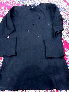 Elegant Black Kurta