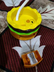 Study Burger Lamp And Sharpener